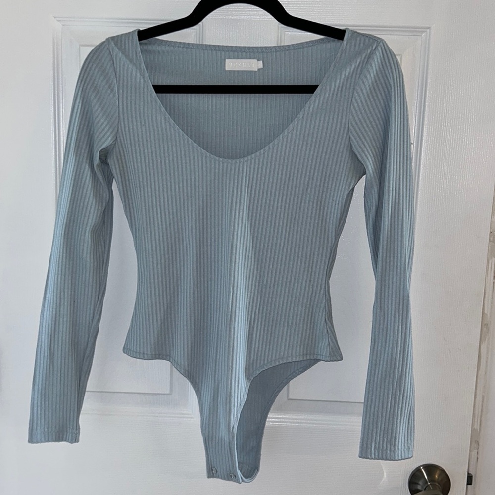 Meshki long sleeve bodysuit